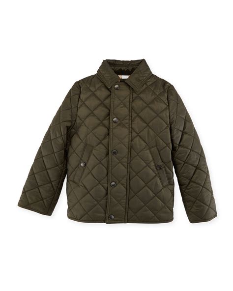 Burberry Boys' Luke Quilted Jacket 